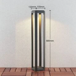 Lucande LED-Wegeleuchte Fery In Anthrazit, 80 Cm -Laden Für Heimbeleuchtung 8032190 3