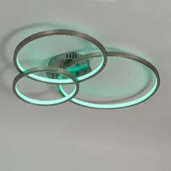 Lindby Geskela LED-Deckenlampe RGBW WiZ App Smart -Laden Für Heimbeleuchtung 8032454 6