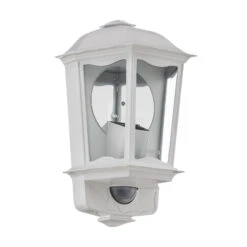 STEINEL L 190 S Sensor-Außenwandlampe Weiß -Laden Für Heimbeleuchtung 8505044 3