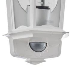 STEINEL L 190 S Sensor-Außenwandlampe Weiß -Laden Für Heimbeleuchtung 8505044 4