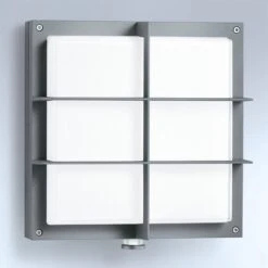 STEINEL L 691 S V2 Außenwandlampe Sensor, Gitter