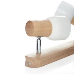 Holz-Deckenleuchte Svantje, 3-flammig -Laden Für Heimbeleuchtung 8574318 4