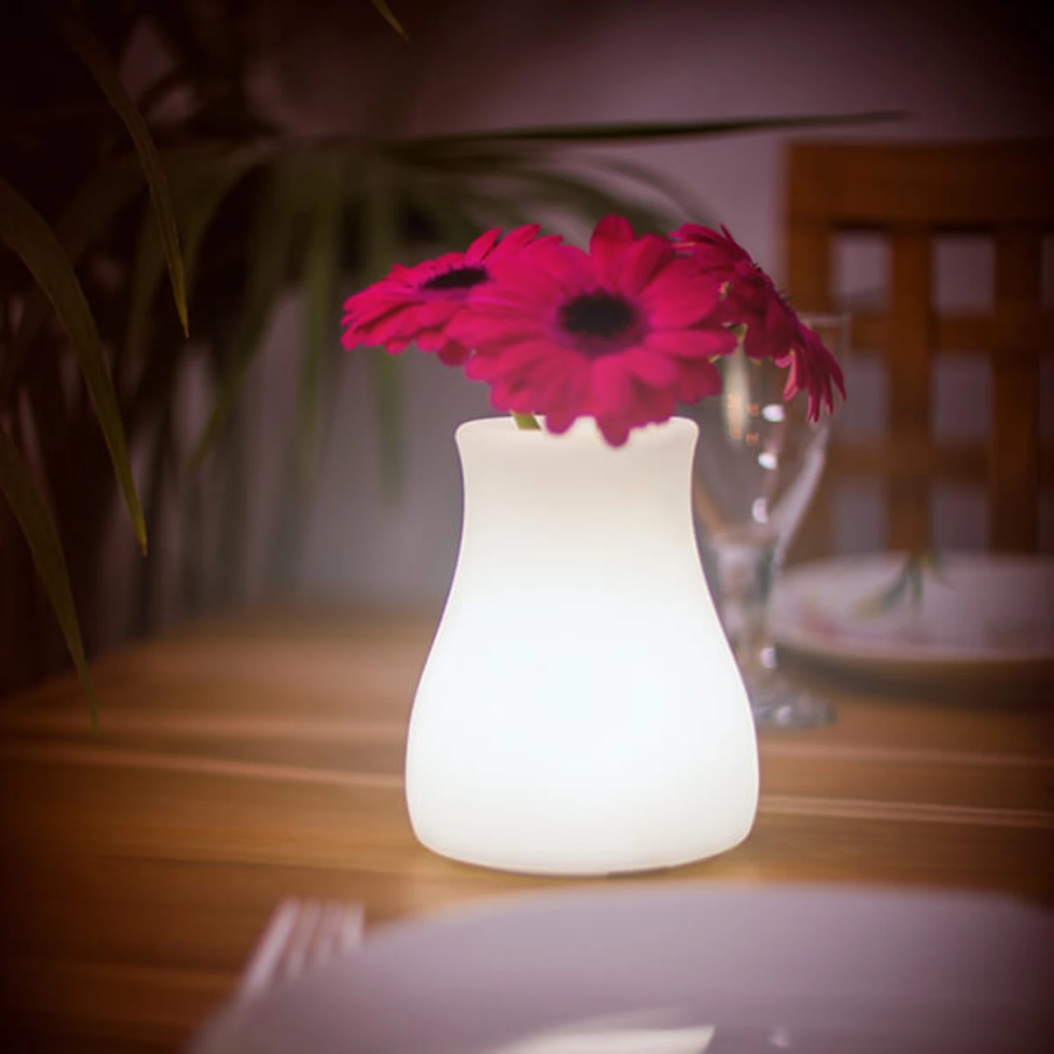 Olio - Steuerbare LED-Lichtquelle Und Vase 4 Olio - Steuerbare LED-Lichtquelle Und Vase – Bild 2