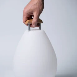 LED-Dekorationsleuchte Vessel 2S Mit Holzgriff -Laden Für Heimbeleuchtung 8590061 2