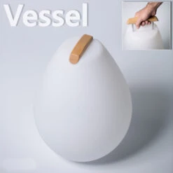 LED-Dekorationsleuchte Vessel 2S Mit Holzgriff -Laden Für Heimbeleuchtung 8590061 3