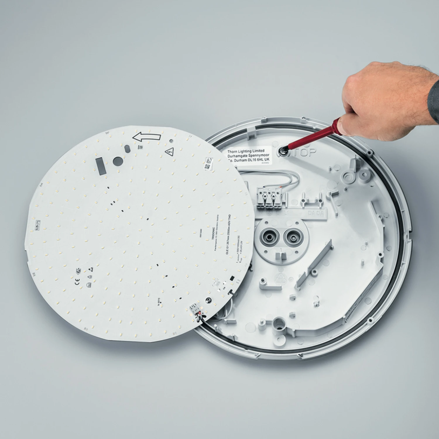 Thorn Katona Außenwandlampe Ø30,7cm 3.000K 1.850lm 8 Thorn Katona Außenwandlampe Ø30,7cm 3.000K 1.850lm – Bild 6