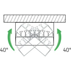 Theben TheLeda S10L Strahler Einflammig Weiß -Laden Für Heimbeleuchtung 9047015 5