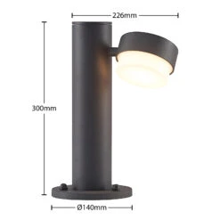 Lucande Marvella Sockelleuchte, Einflammig, 30 Cm -Laden Für Heimbeleuchtung 9616247 4