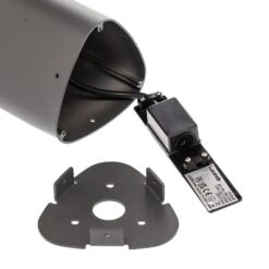 Lucande Dreieckige LED-Sockelleuchte Nanna Aus Aluminium -Laden Für Heimbeleuchtung 9617001 8