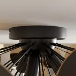 Schwarz-goldene Deckenlampe Kinan -Laden Für Heimbeleuchtung 9621167 3