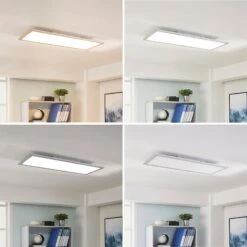 Arcchio Lysander LED-Panel, CCT, 79 Cm, Silber -Laden Für Heimbeleuchtung 9621557 4