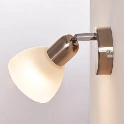 Wandleuchte Paulina, Nickel Satiniert -Laden Für Heimbeleuchtung 9621639 5