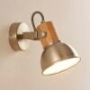 Wand- Und Deckenspot Dennis Mit Holzdetail -Laden Für Heimbeleuchtung 9621816
