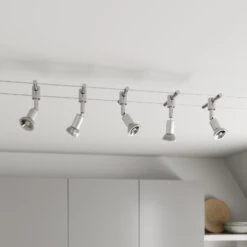 Seilsystem Rope Mit Strahlern, Fünfflammig -Laden Für Heimbeleuchtung 9624127 2