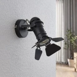 Wandleuchte Tilen Im Scheinwerfer-Look -Laden Für Heimbeleuchtung 9624399 2