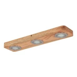 Lindby Mikari LED-Deckenleuchte Aus Holz, 3-fl. -Laden Für Heimbeleuchtung 9627413 3
