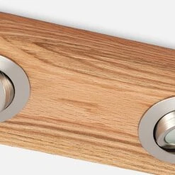 Lindby Mikari LED-Deckenleuchte Aus Holz, 3-fl. -Laden Für Heimbeleuchtung 9627413 7