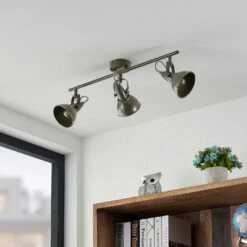 Lindby Julin Strahler, Dreiflammig, Dunkelgrau -Laden Für Heimbeleuchtung 9628087 2