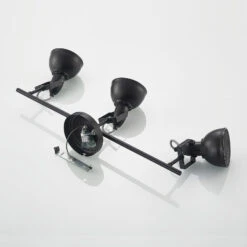 Lindby Morgana Strahler, Schwarz-gold, Dreiflammig -Laden Für Heimbeleuchtung 9628252 8