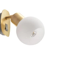 Lindby Lioma Steckdosenleuchte, Neigbar, Messing -Laden Für Heimbeleuchtung 9628267 4