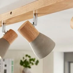 ELC Eletta Deckenstrahler, Beton, Vierflammig -Laden Für Heimbeleuchtung 9628474 6