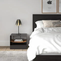 Lucande Lounit Tischleuchte, Schwarz-gold -Laden Für Heimbeleuchtung 9639249 2