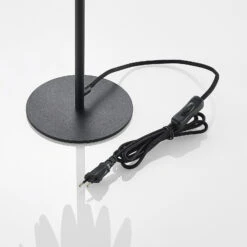 Lucande Lounit Tischleuchte, Schwarz-gold -Laden Für Heimbeleuchtung 9639249 7