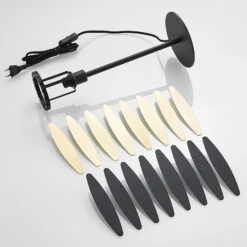 Lucande Lounit Tischleuchte, Schwarz-gold -Laden Für Heimbeleuchtung 9639249 8