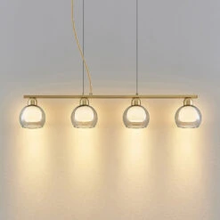 Lucande Mylah Hängelampe, 4fl -Laden Für Heimbeleuchtung 9639392 4