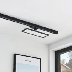 Arcchio Hairis 3-Phasen-LED-Panel Schwarz 4000 K -Laden Für Heimbeleuchtung 9654004 3