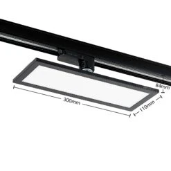 Arcchio Hairis 3-Phasen-LED-Panel Schwarz 4000 K -Laden Für Heimbeleuchtung 9654004 6