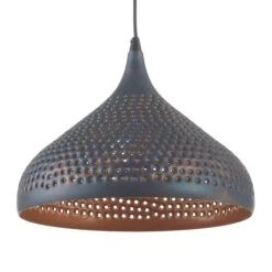 Hängeleuchte Punchray, Dreiflammig Trichterförmig -Laden Für Heimbeleuchtung 9911024 4