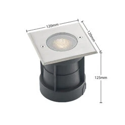 Arcchio Larkas Boden-Einbaulampe, IP67, Eckig -Laden Für Heimbeleuchtung 9916042 9