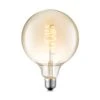 Lucande LED-Lampe E27 G125 4W 2.700K Dimmbar Amber