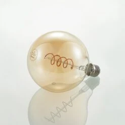 Lucande LED-Lampe E27 G125 4W 2.700K Dimmbar Amber -Laden Für Heimbeleuchtung 9927009 4