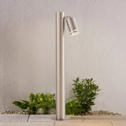 Lindby Azemina Wegeleuchte, V4A, Einflammig