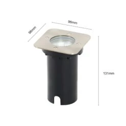 Prios Riya Bodeneinbauleuchte, Eckig, Edelstahl -Laden Für Heimbeleuchtung 9934185 3