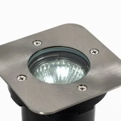 Prios Riya Bodeneinbauleuchte, Eckig, Edelstahl -Laden Für Heimbeleuchtung 9934185 6