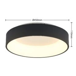 Arcchio Aleksi LED-Deckenleuchte, Ø 45 Cm, Rund -Laden Für Heimbeleuchtung 9939037 4