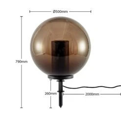 Lindby Kibara Deko-Kugelleuchte, Ø 50 Cm -Laden Für Heimbeleuchtung 9945459 6