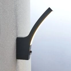 LED-Außenwandlampe Ilvita, Anthrazit, Mit Sensor -Laden Für Heimbeleuchtung 9947004 5