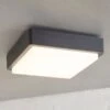 LED-Außendeckenlampe Nermin, IP65, Eckig -Laden Für Heimbeleuchtung 9949012