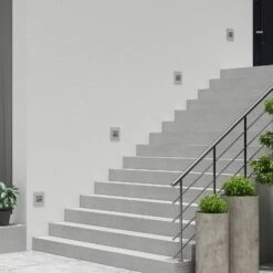 Arcchio Makio Wandeinbauleuchte, Silber, G9, IP65 12 Arcchio Makio Wandeinbauleuchte, Silber, G9, IP65 -Laden Für Heimbeleuchtung 9966193 2