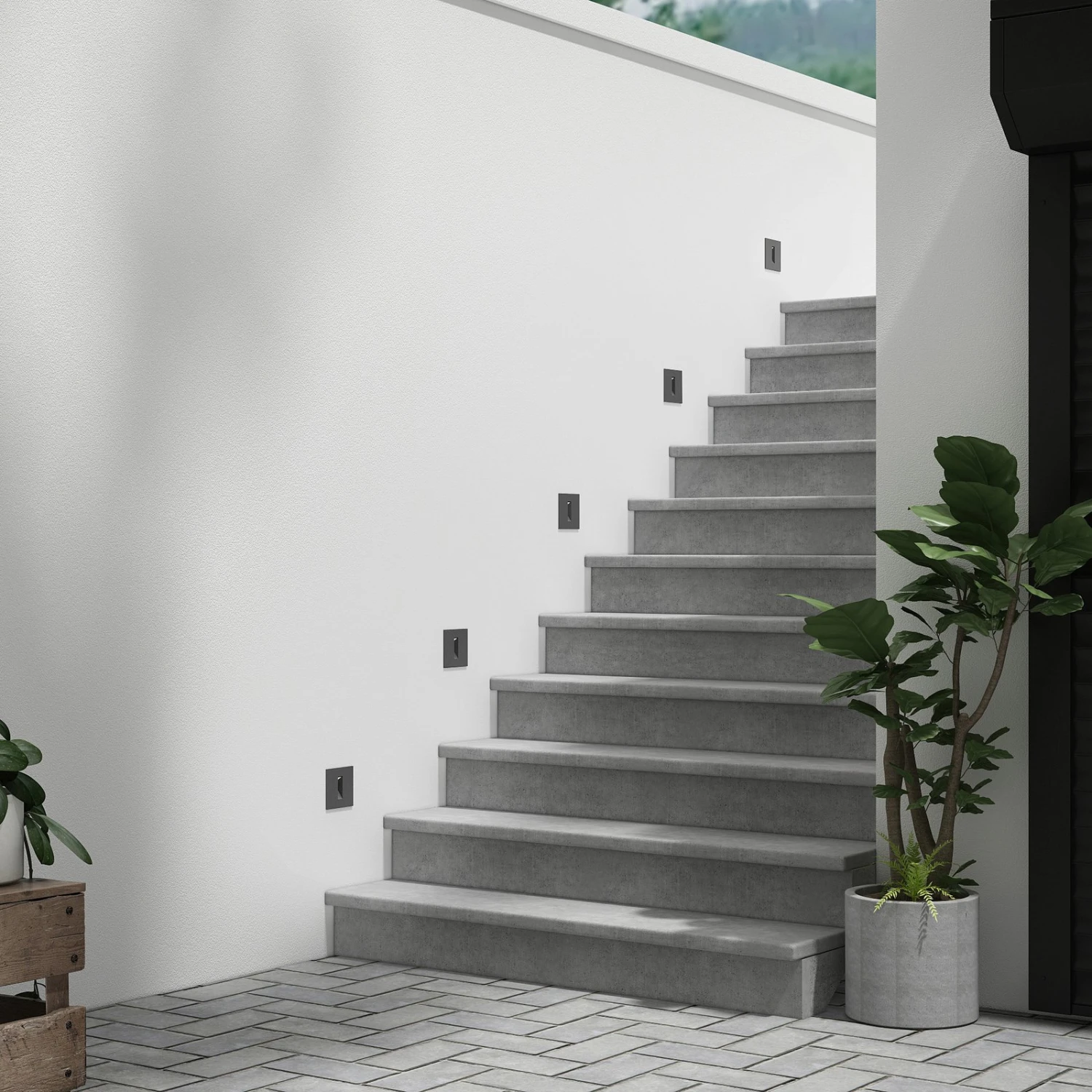 Arcchio Lanti Wandeinbauleuchte, Schwarz, G9, IP65 5 Arcchio Lanti Wandeinbauleuchte, Schwarz, G9, IP65 – Bild 3